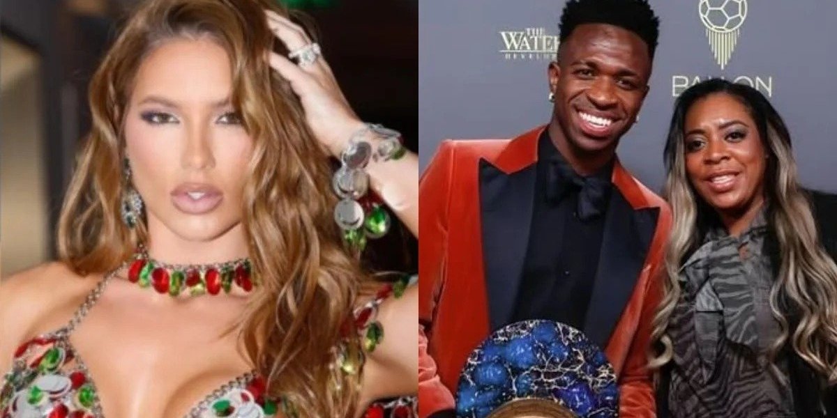 Noitada com a sogra? Virginia Fonseca e mãe de Vinicius Jr. sambam juntas durante ensaio e curtem noite de festa