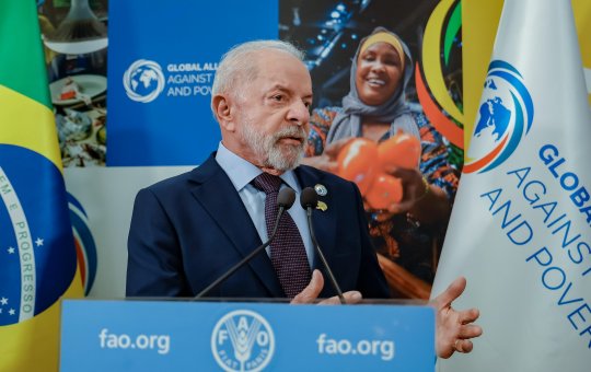 Luiz Inácio Lula da Silva (PT), presidente da República 