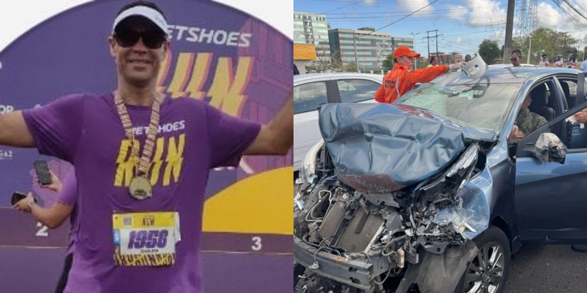 Corredor é atropelado enquanto praticava exercícios físicos no CAB, em Salvador