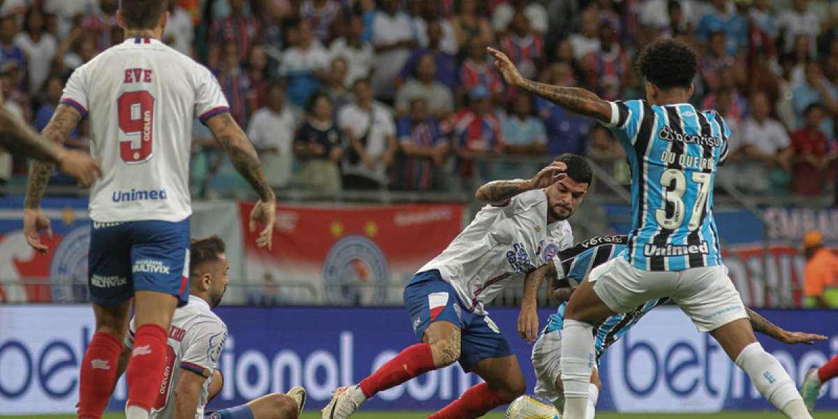 Bahia x Grêmio: Onde assistir, prováveis escalações e arbitragem