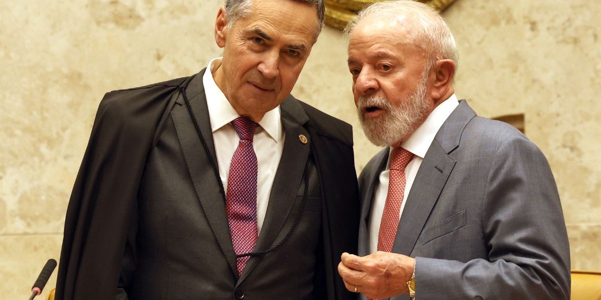 Em jantar no Alvorada, Lula e Barroso discutem sucessão no STF