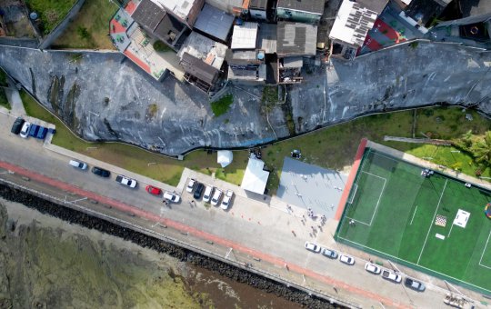 Governo inaugura contenção de encostas e obras urbanísticas no Bonfim, em Salvador