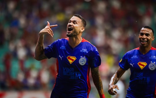 Bahia faz quatro, vence Grêmio com tranquilidade e se consolida no G6 da Série A