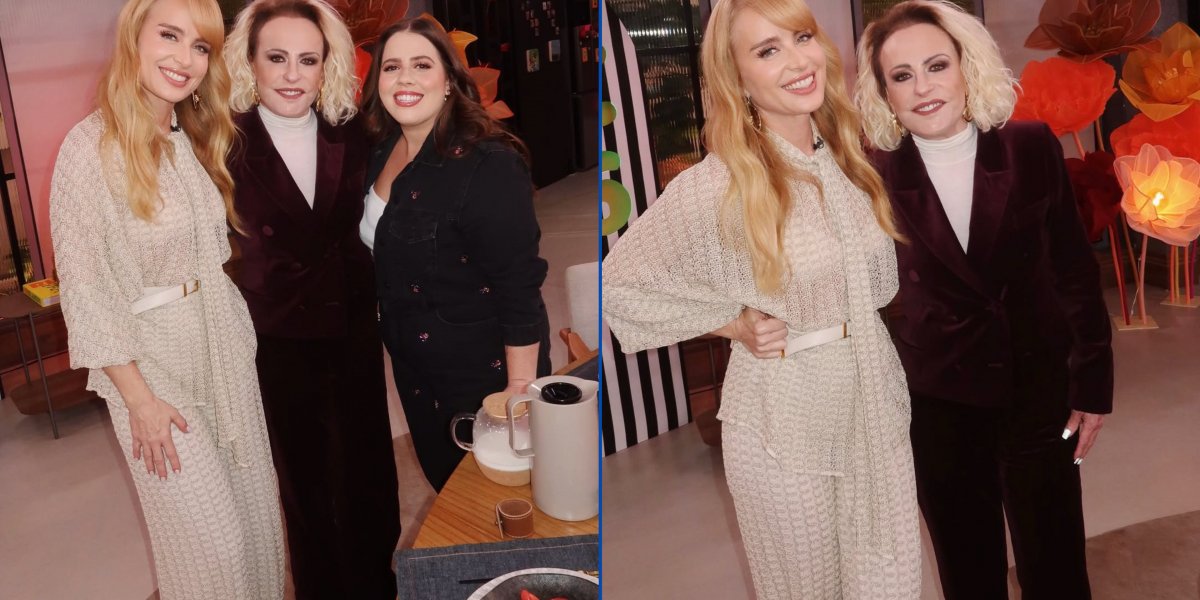 Angélica, Ana Maria Braga e Tati Machado / Angélica e Ana Maria Braga