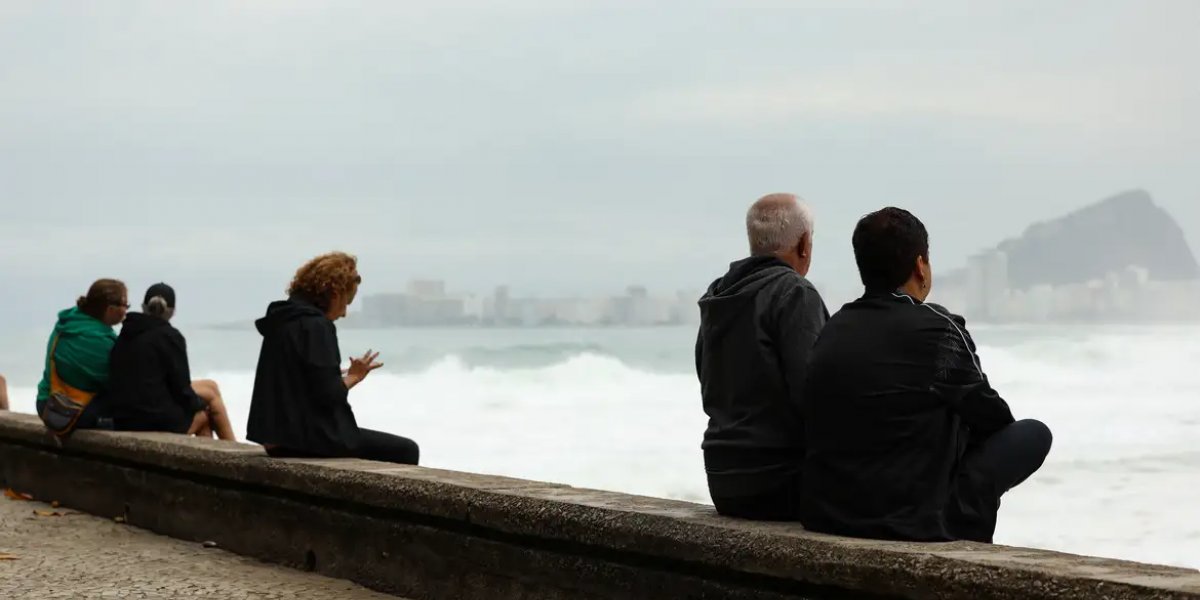 Rio registra menor temperatura da década para outubro; frente fria também atinge a Bahia
