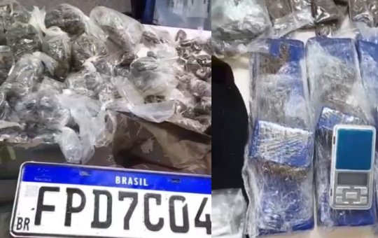 Polícia apreende mais de mil porções de drogas em local abandonado em Salvador