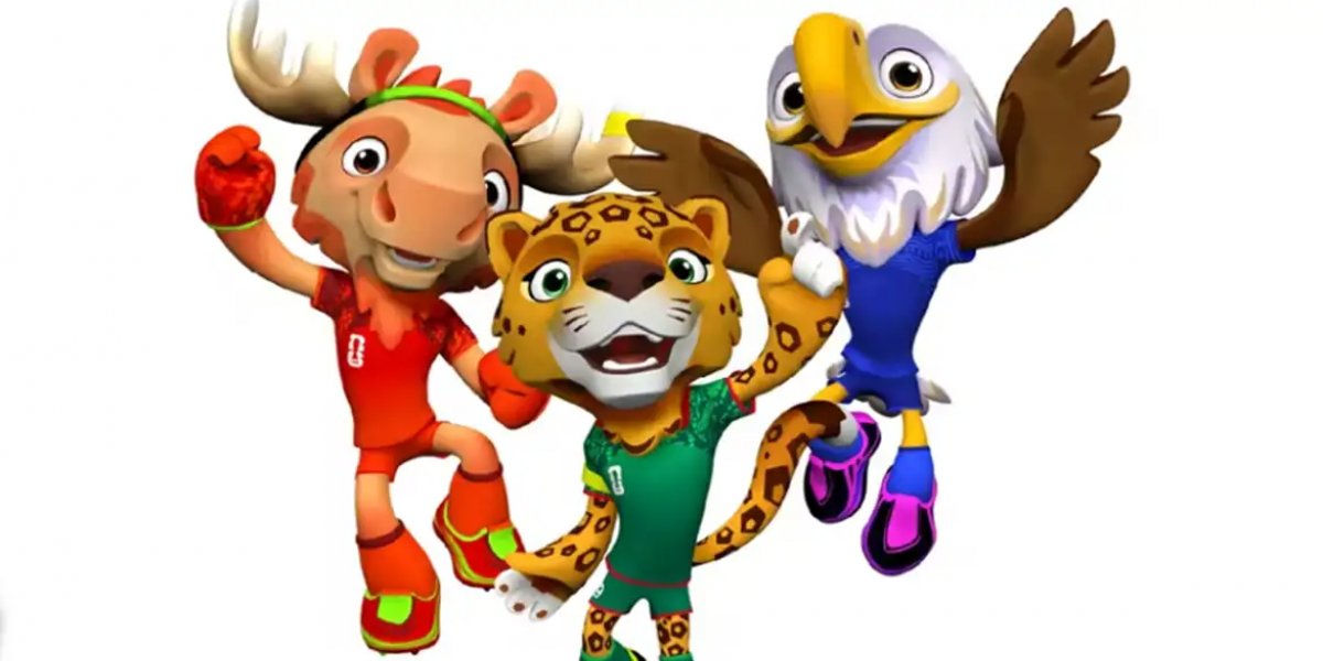 Mascotes da Copa do Mundo de 2026