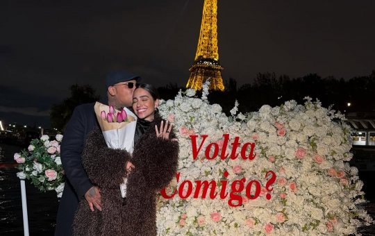 Em Paris, MC Ryan reata relacionamento com ex-namorada após término com brigas e denúncias