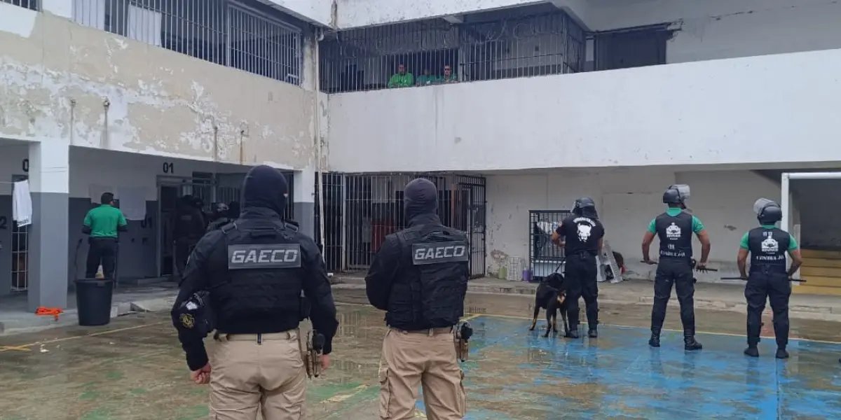MP-BA e Seap realizam vistorias no Conjunto Penal de Eunápolis para combater crime organizado