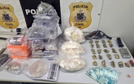 Integrantes de facção são presos com armas e drogas durante operação em Cansanção