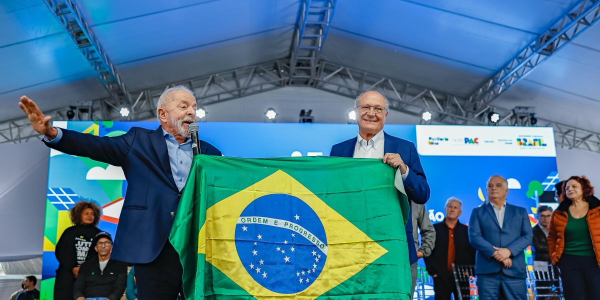 Lula e Geraldo Alckmin