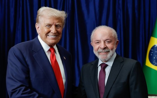 Lula se surpreende ao ouvir pergunta sobre Bolsonaro em coletiva com Trump