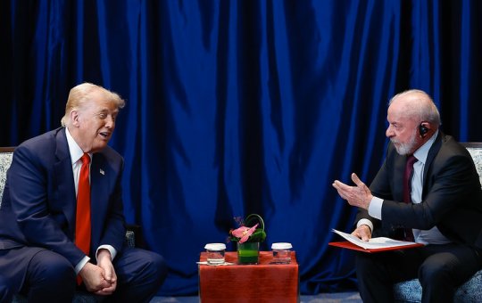 Lula diz que Trump garantiu acordo comercial com o Brasil após reunião nos EUA