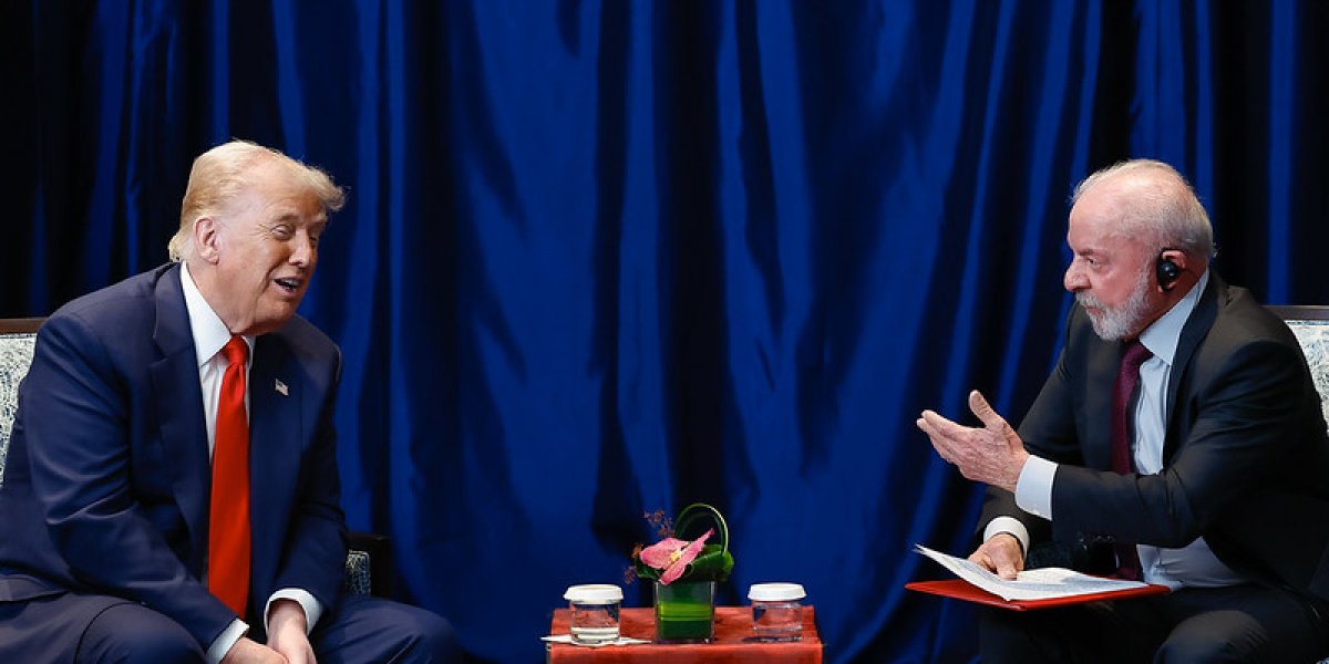 Lula diz que Trump garantiu acordo comercial com o Brasil após reunião nos EUA