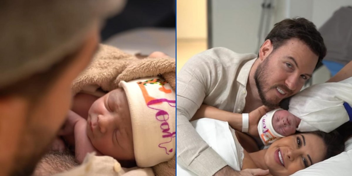 Eloah é a primeira filha do casal Thiago Nigro e Maira Cardi