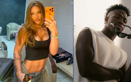 Vinicius Júnior e Virgínia são flagrados juntos durante viagem em Mônaco, na França