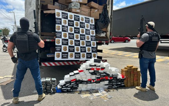 Polícia apreende R$ 10 milhões em drogas durante operação em Vitória da Conquista