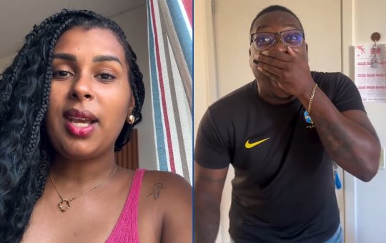 Mulher descobre que está grávida de amigo gay e reação dele surpreende