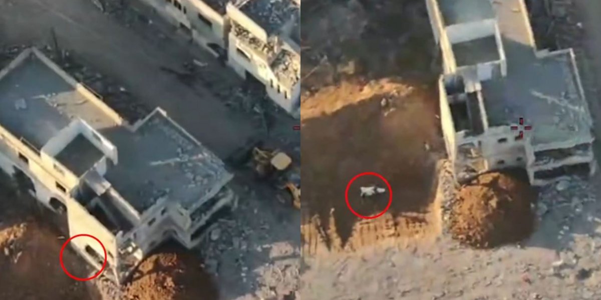 Imagens divulgadas pelo IDF (Israel Defence Forces) que provariam violação do acordo