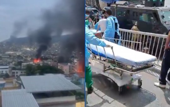 Megaoperação do Rio de Janeiro deixa 64 mortos, sendo 4 policiais e prende 81 pessoas