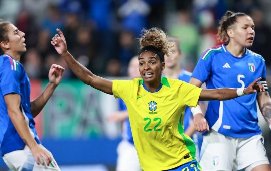 Vitória do Brasil! Seleção feminina vence a Itália em amistoso