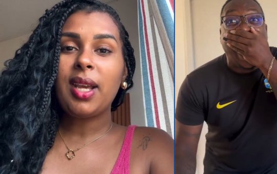 Enganou todo mundo! Mulher grávida do melhor amigo gay revela que vídeo era uma brincadeira