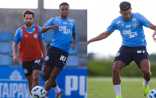 Em reapresentação do elenco, Bahia confirma lesão de Gilberto e Sanabria e retorno de Pulga