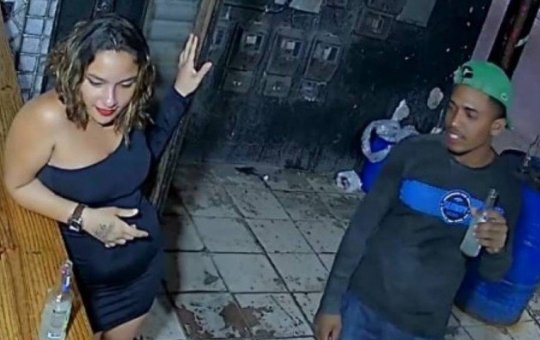 Imagens mostram últimos momentos de jovem com suspeito antes de ser morta em Simões Filho