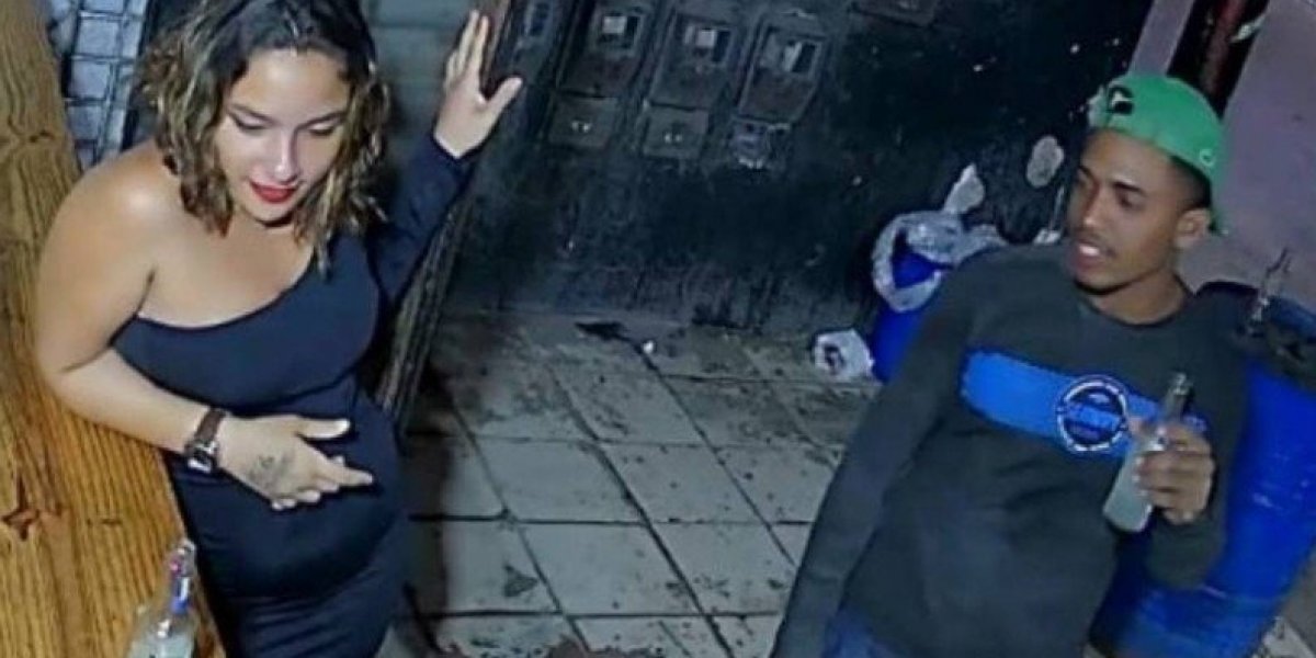 Imagens mostram últimos momentos de jovem com suspeito antes de ser morta em Simões Filho 