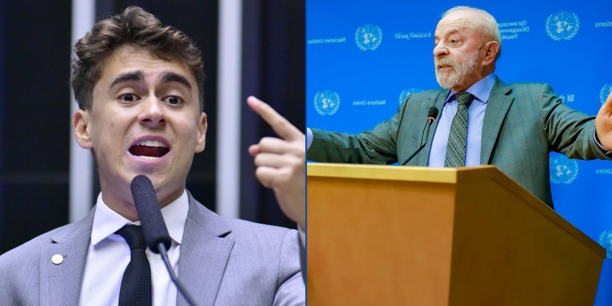 Nikolas Ferreira e Lula