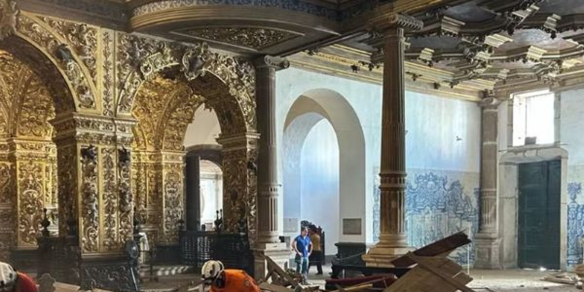 Mais um tempo: Iphan prorroga obras da 'Igreja de Ouro' por mais quatro meses
