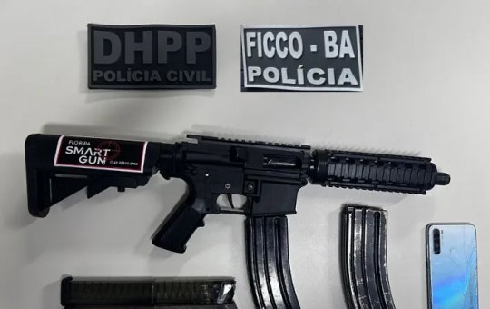 Motorista por aplicativo é preso ao tentar transportar fuzil em ferry-boat para Salvador