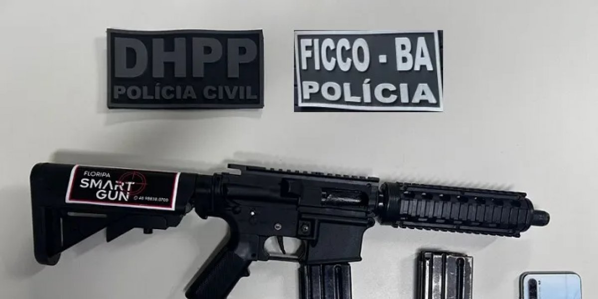 Motorista por aplicativo é preso ao tentar transportar fuzil em ferry-boat para Salvador