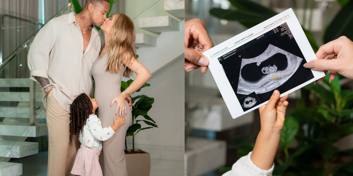 Lore Improta revela que sonhou com gravidez do segundo filho: 'Muito real'