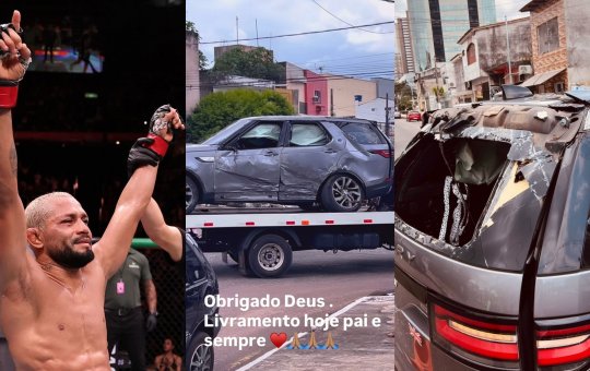 Ex-campeão do UFC sofre acidente em Belém