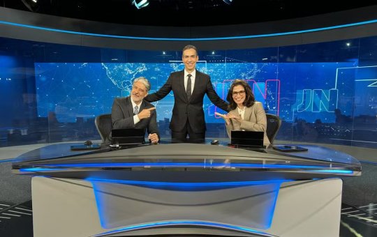 29 anos depois, WIlliam Bonner se despede do Jornal Nacional