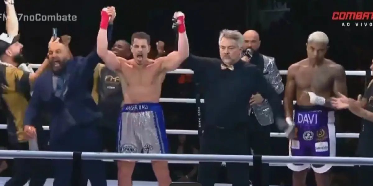 Sacha Bali vence Davi Brito por decisão unânime em luta no Fight Music Show 7