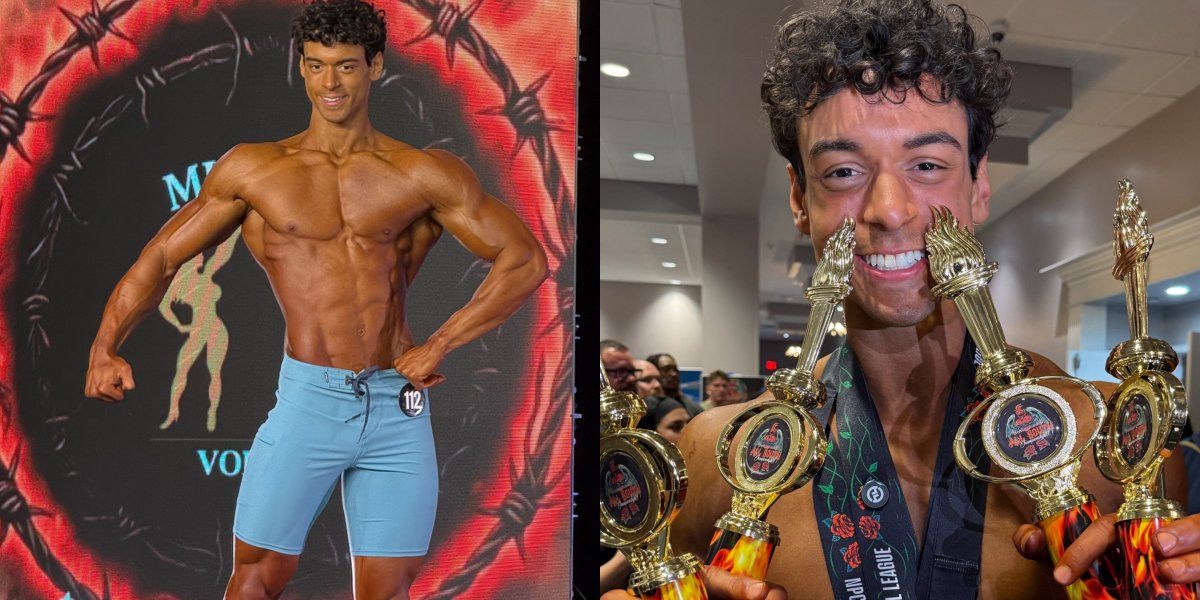 Filho de Xanddy e Carla Perez vence 1º campeonato de fisiculturismo que disputou nos Estados Unidos