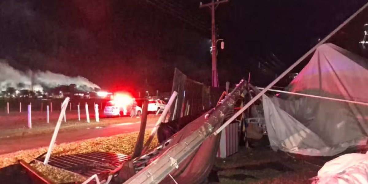 Temporal em festa universitária em SP deixa um morto e dezenas de feridos