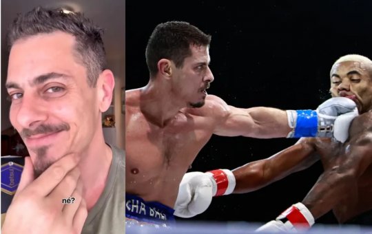 Após vitória, Sacha Bali provoca Davi Brito exibindo cinturão: ‘Sangue’