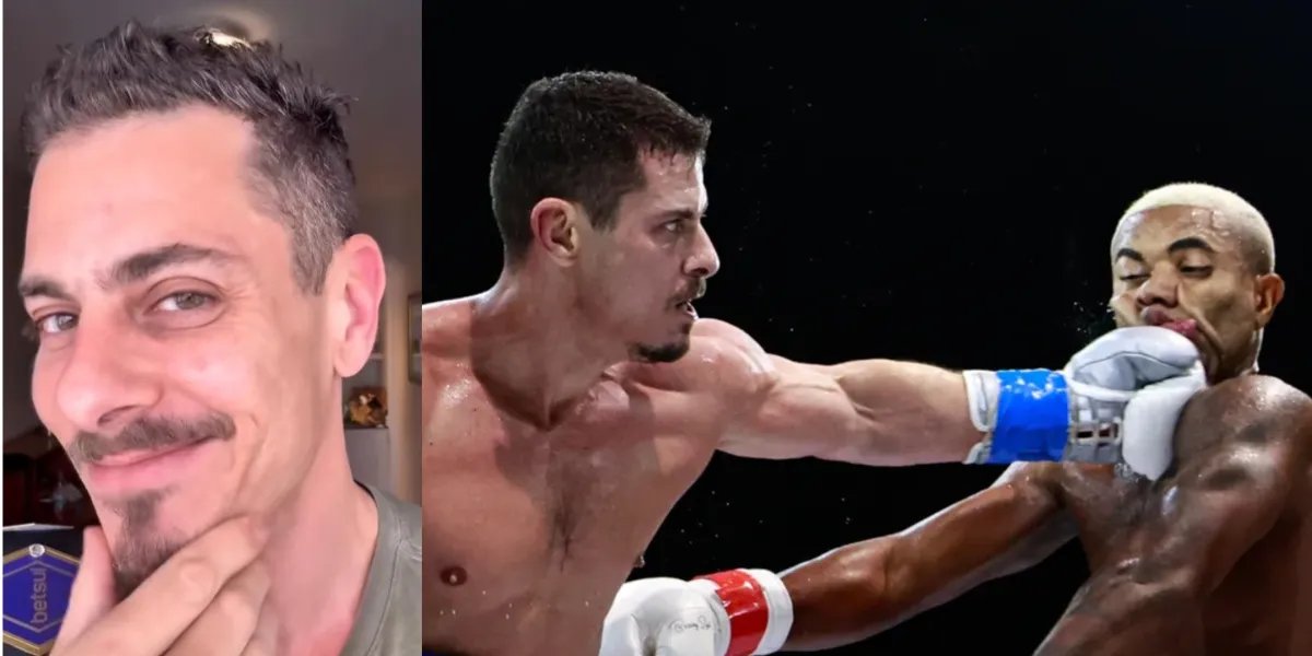 Após vitória, Sacha Bali provoca Davi Brito exibindo cinturão: ‘Sangue’