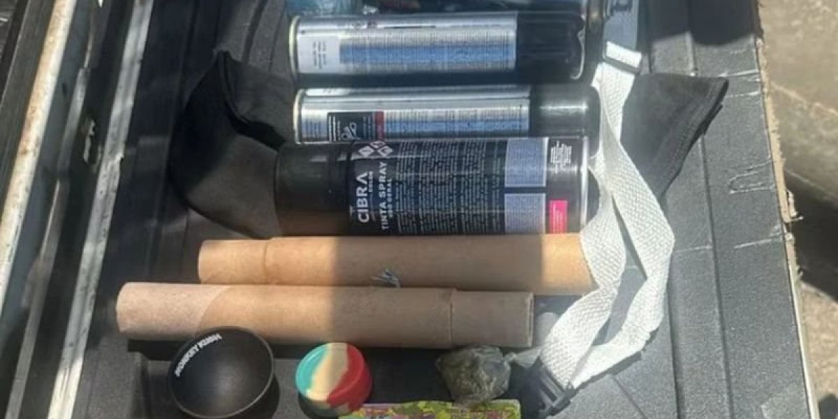 Itens apreendidos pela PM