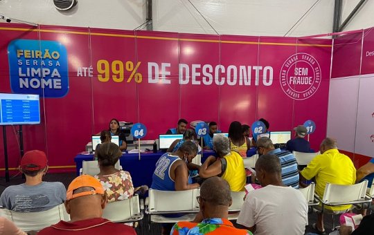 Oportunidade de limpar o nome: Feirão do Serasa inicia com atendimento em Salvador