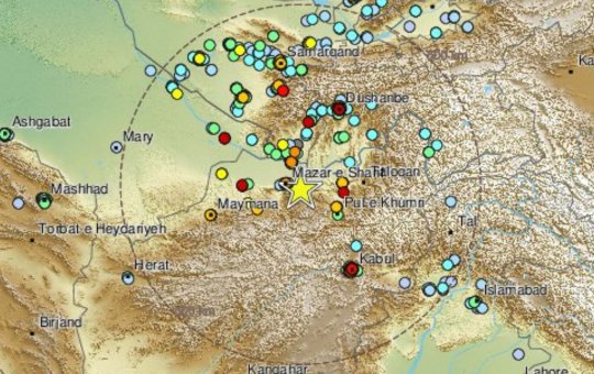 Terremoto devastador de magnitude 6,3 no Afeganistão deixa centenas de feridos e ao menos 20 mortos