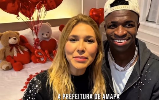 Prefeitura usa IA com rostos de Virgínia e Vini Jr. sem permissão para anunciar salários