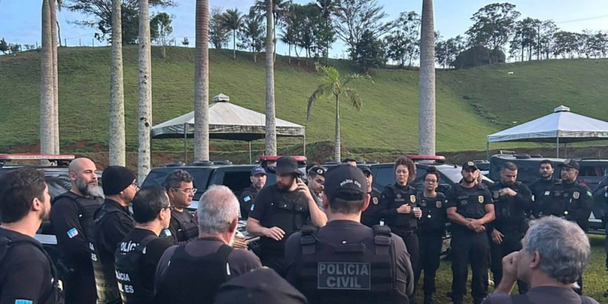 Mais de 10 membros do Comando Vermelho são presos em operação no ES