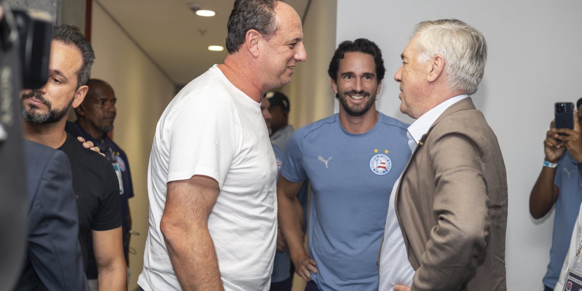 Rogério Ceni e Carlo Ancelotti