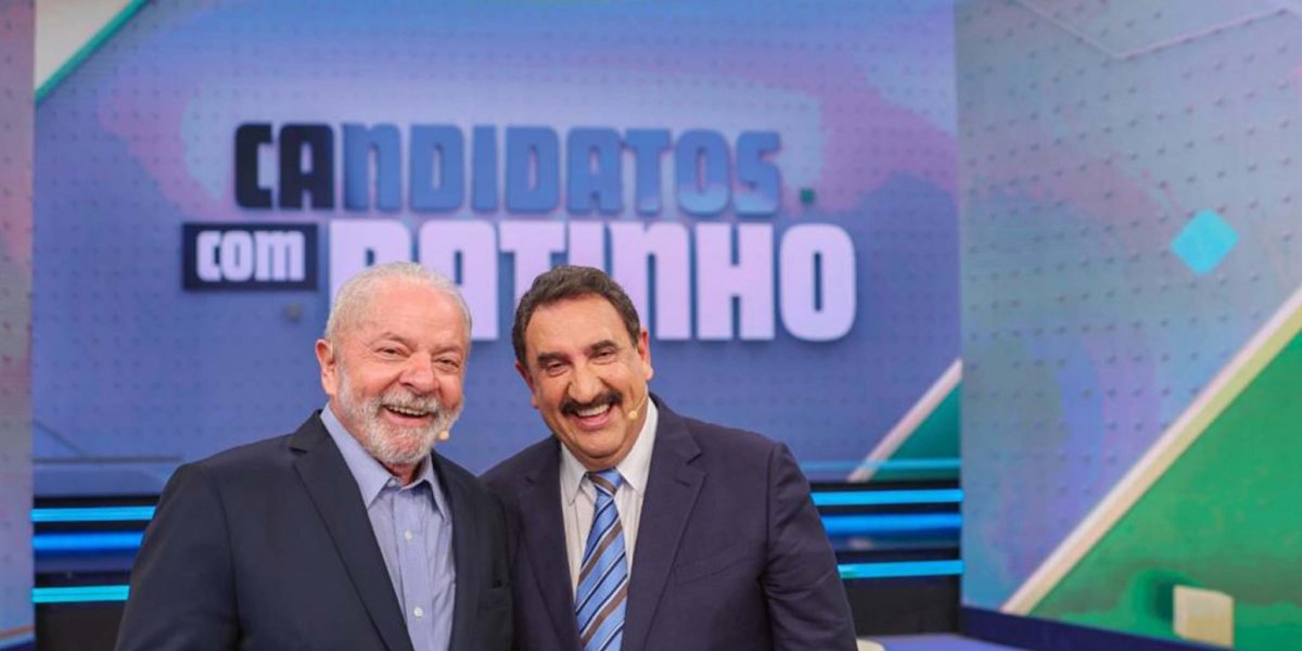 Ratinho e Lula em 2022
