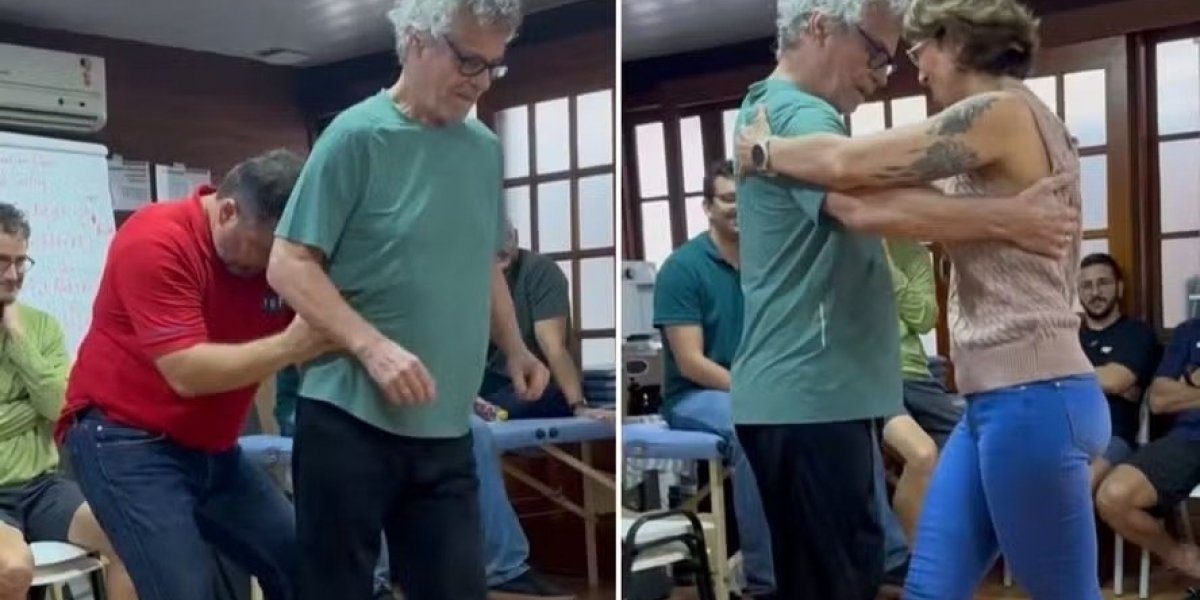 Após meses sem andar, Carlinhos de Jesus emociona ao sambar novamente