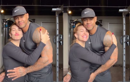 Lore Improta e Léo Santana curtem treino em casal e exibem barriguinha em Nova Iorque